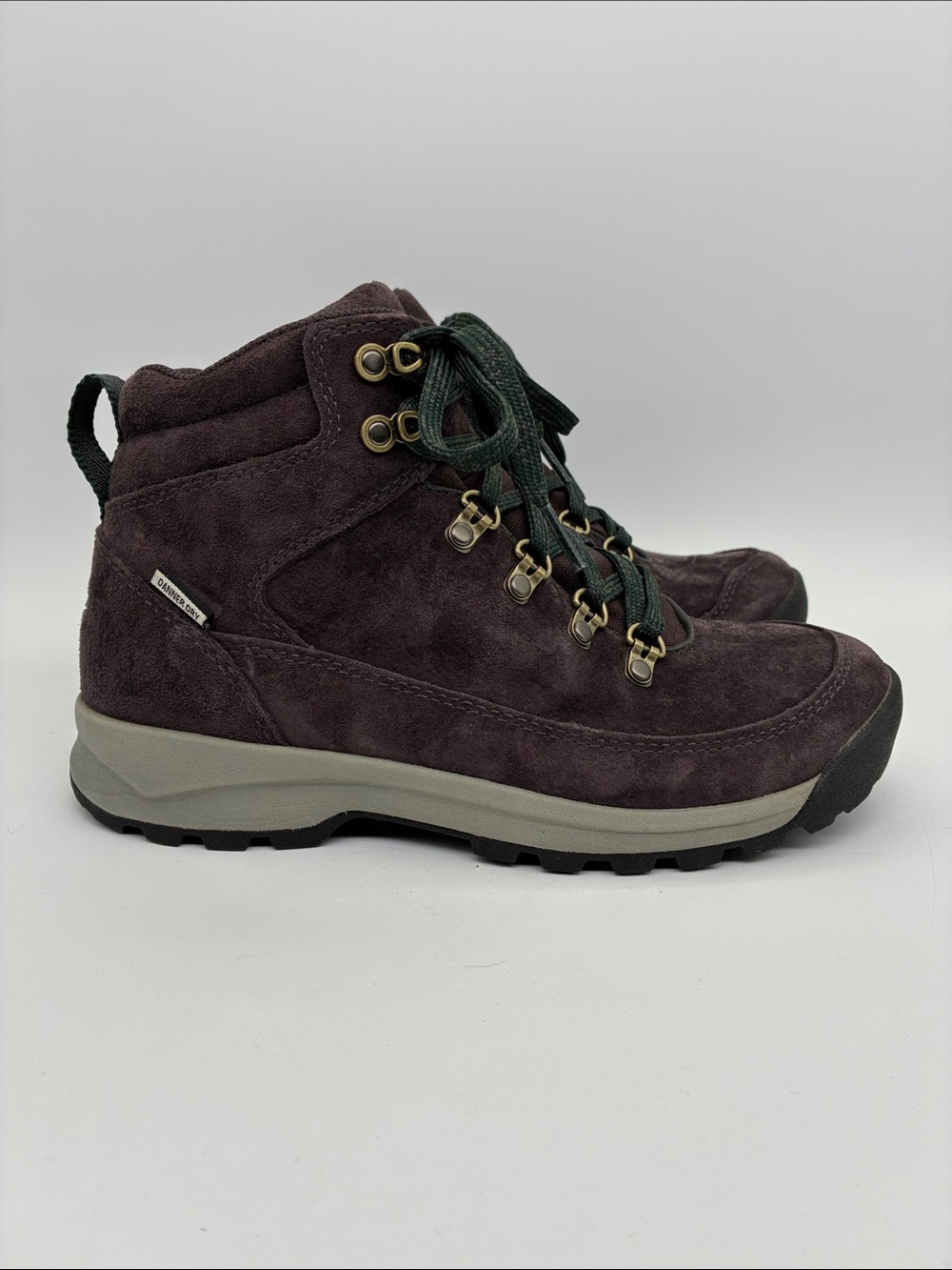 Danner Women's Adrika Hiker 5" Waterproof Plum Suede Hiking Boots  | Size:  6